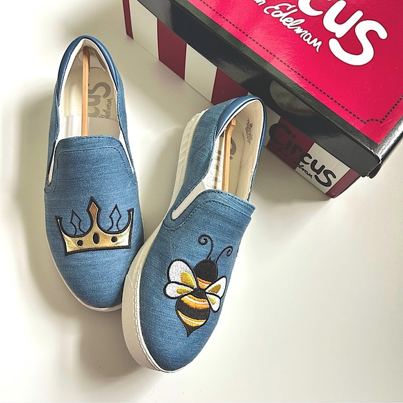 🩷BRAND NEW IN BOX! CIRCUS BY SAM EDELMAN QUEEN BEE WOMENS SLIP ON SHOES SIZE 6 - Picture 1 of 14